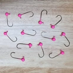 Angler's Emporium Painted Ball Jig Heads 5 Angler's Emporium Painted Ball Jig Heads