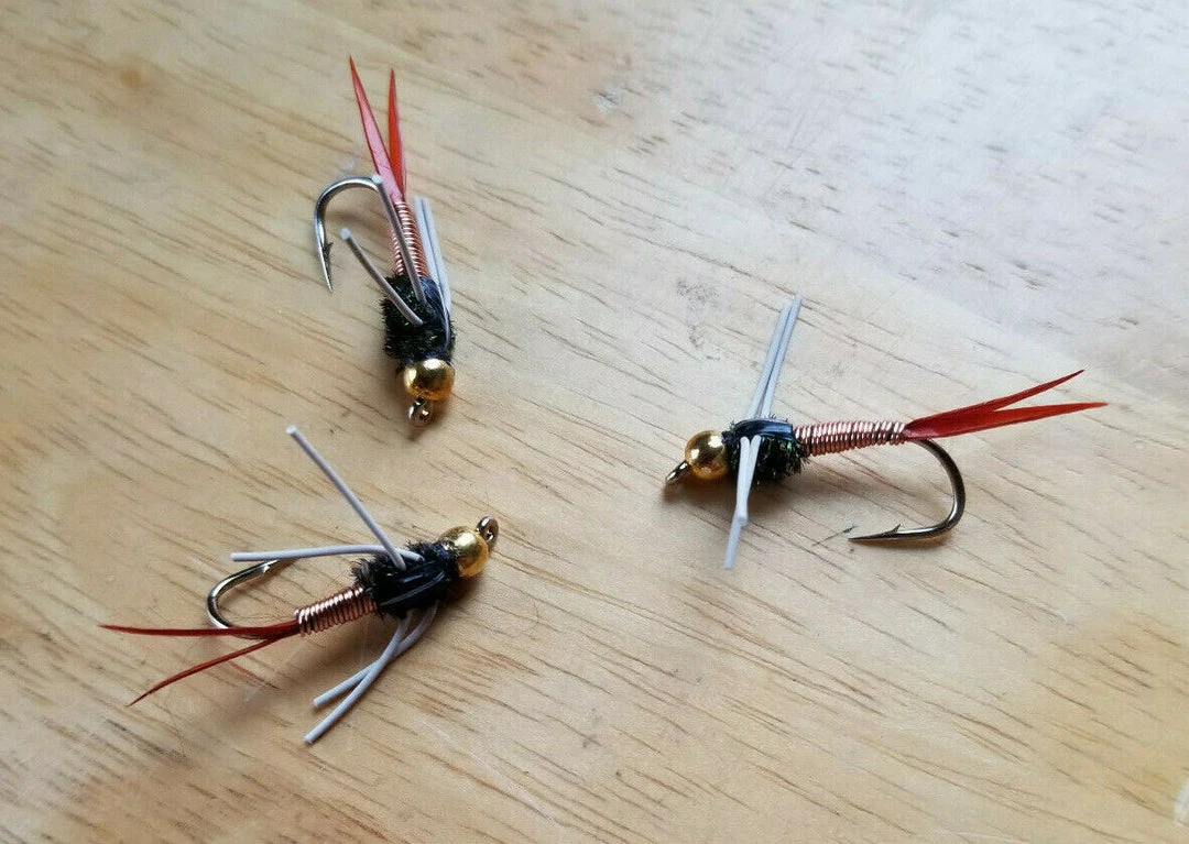 Angler's Emporium Bead Head Rubber Leg Copper John All Flies 2 Angler's Emporium Bead Head Rubber Leg Copper John All Flies