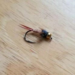Angler's Emporium Fly Fishing Barbless Bead Head Copper John Nymph