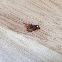 Angler's Emporium Bead Head Purple Electric Prince Fly Fly Fishing