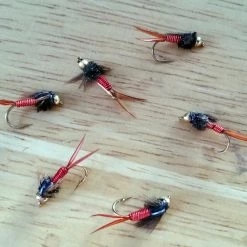 Angler's Emporium Fly Fishing Bead Head Copper John Nymph