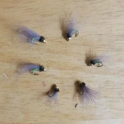 Angler's Emporium Bead Head Chartreuse Metallic Caddis Nymph
