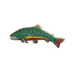 Wildship Studio Brook Trout Enamel Pin