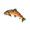 Wildship Studio Brown Trout Vinyl Sticker Accessories