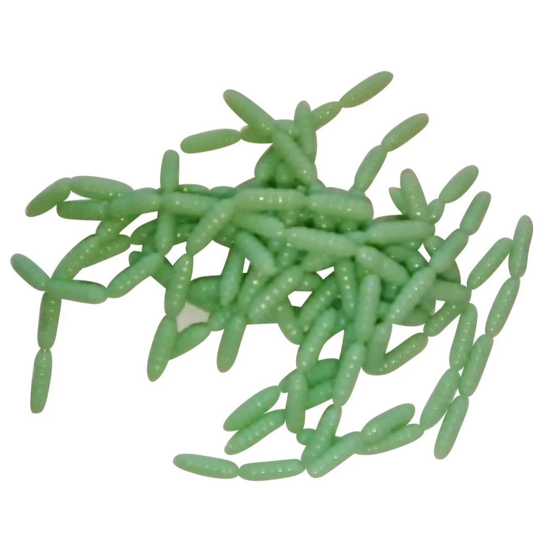 Angler's Emporium Baits & Lures Scented 1/2" Soft Grubs 12 Angler's Emporium Baits & Lures Scented 1/2" Soft Grubs