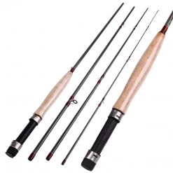 Angler's Emporium Fly Fishing Cork Handle Carbon Fiber Fly Rod
