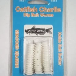 Baits & Lures Catfish Charlie Plastic Dip Bait Worm