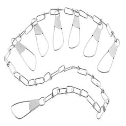 Eagle Claw Accessories 7 Snap Metal Stringer