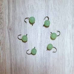 Angler's Emporium Chartreuse Hot Glue Egg Fly Fishing