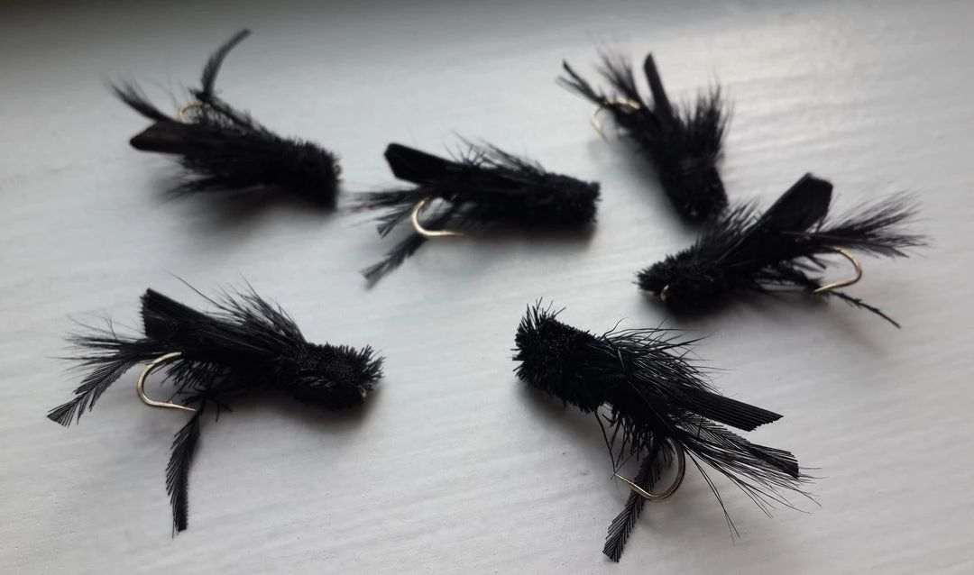 Angler's Emporium Fly Fishing Dave's Cricket Terrestrial Fly 2 Angler's Emporium Fly Fishing Dave's Cricket Terrestrial Fly