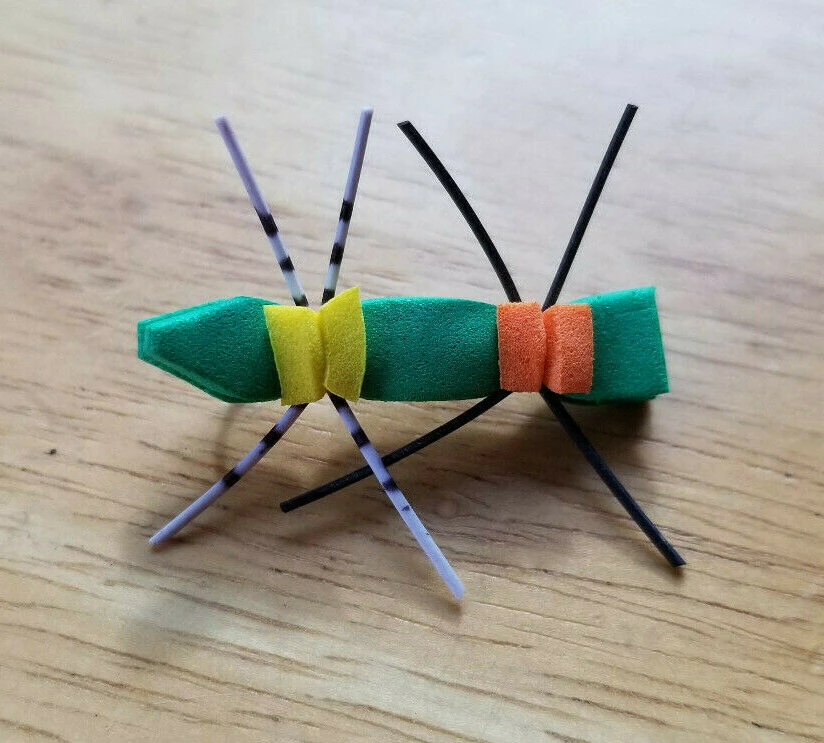 Angler's Emporium Green Chernobyl Ant Terrestrial Fly 1 Angler's Emporium Green Chernobyl Ant Terrestrial Fly