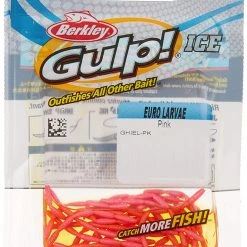 Angler's Emporium Berkley Gulp Euro Larvae Panfish Baits (100 Pack) Microfishing