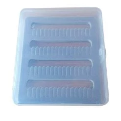 Angler's Emporium Fly Fishing Mini Clear Foam Fly Box