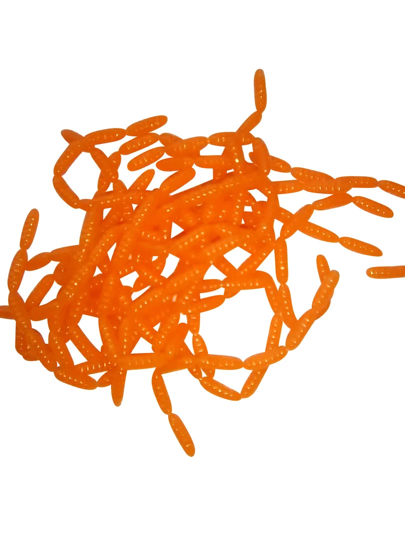 Angler's Emporium Baits & Lures Scented 1/2" Soft Grubs 6 Angler's Emporium Baits & Lures Scented 1/2" Soft Grubs