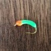 Angler's Emporium Fly Fishing Orange Head Green Ceramic Nymph