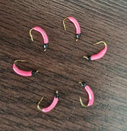Angler's Emporium Pink Ceramic Nymph Fly Fishing 1 Angler's Emporium Pink Ceramic Nymph Fly Fishing