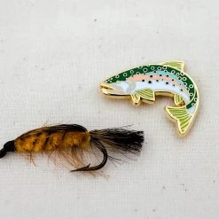 Wildship Studio Accessories Rainbow Trout Enamel Pin