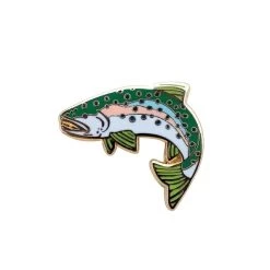 Wildship Studio Accessories Rainbow Trout Enamel Pin