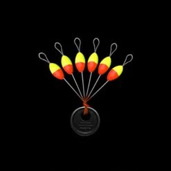 Angler's Emporium Red/Yellow Micro Floats