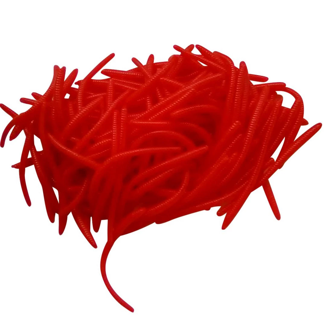 Angler's Emporium Unscented 2 3/8" Floating Trout Worms Baits & Lures 11 Angler's Emporium Unscented 2 3/8" Floating Trout Worms Baits & Lures