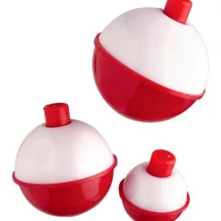 Betts Terminal Tackle Round Red And White Bobbers