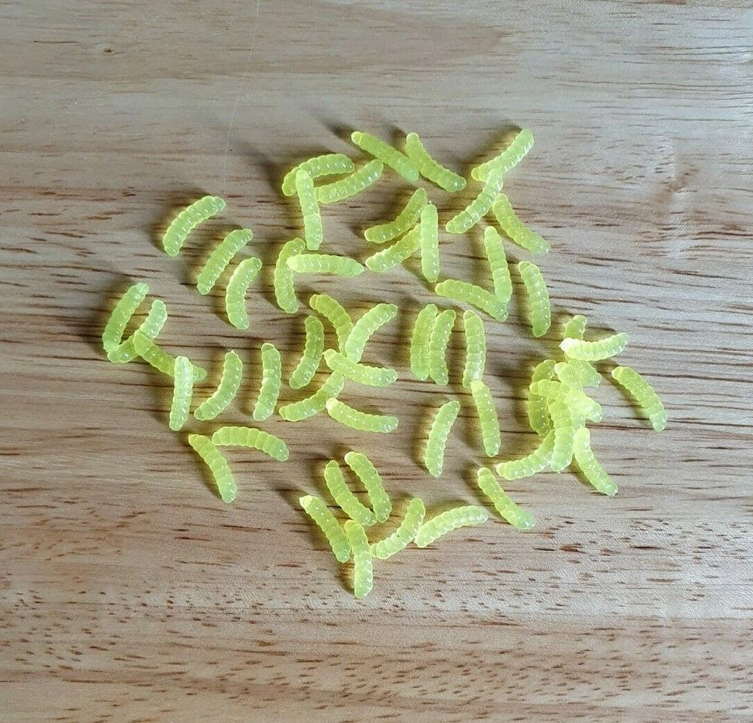 Angler's Emporium Baits & Lures Custom Soft Maggots 10 Angler's Emporium Baits & Lures Custom Soft Maggots