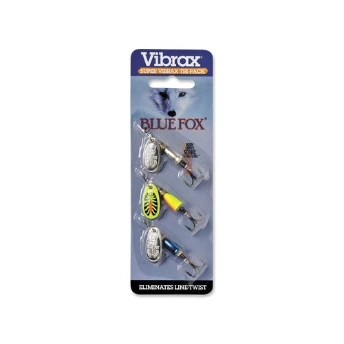 Blue Fox Super Vibrax Tri Pack Baits & Lures 1 Blue Fox Super Vibrax Tri Pack Baits & Lures