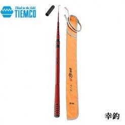 Angler's Emporium TIEMCO Hachikan Carbon Adjustable Microfishing Rod 95-140 Centimeter (3'2"-4'7")