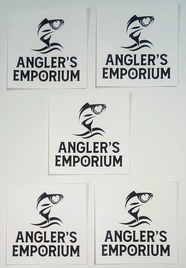 Angler's Emporium Sticker Pack Accessories 3 Angler's Emporium Sticker Pack Accessories