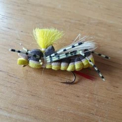 Angler's Emporium Yellow Foam Hopper Terrestrial Fly