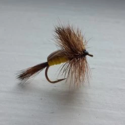 Angler's Emporium Yellow Humpy Dry Fly Fly Fishing